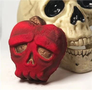 Скелетная ванна бомба