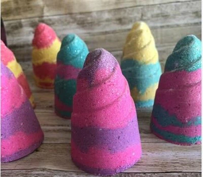 Натуральная бомба с кусочкой единорога