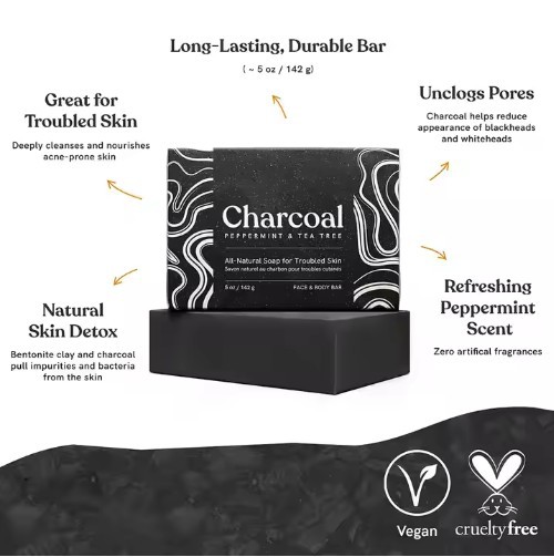 Charcoal Soap Bar