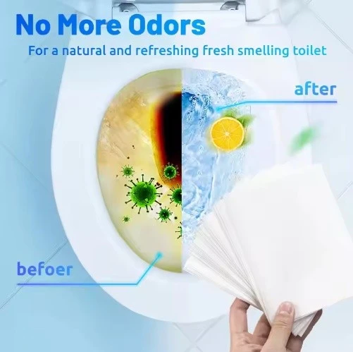 Non-Toxic Toilet Cleaner Sheets